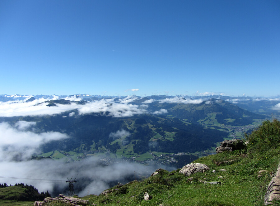 Uitzicht richting Zillertaler Alpen