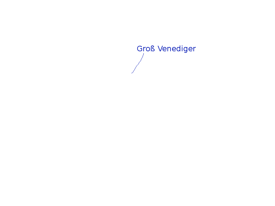 Ook de Gro&szlig; Venediger kwam even tevoorschijn