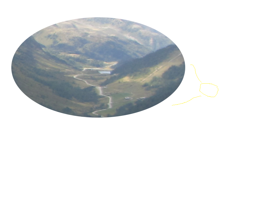Nu duidelijk hoger dan het Staller Sattel, en ook de Obersee daar was nu te zien. Net na de See begint Itali&euml;.