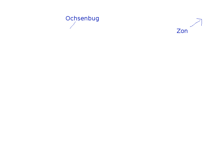 De Ochsenbug in de ochtendzon