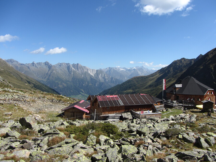 Uitzicht richting Virgental en Gro&szlig; Glockner