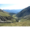 Weer terug in het gras. Au&szlig;ere Steiner Alm plus dal in de namiddagzon