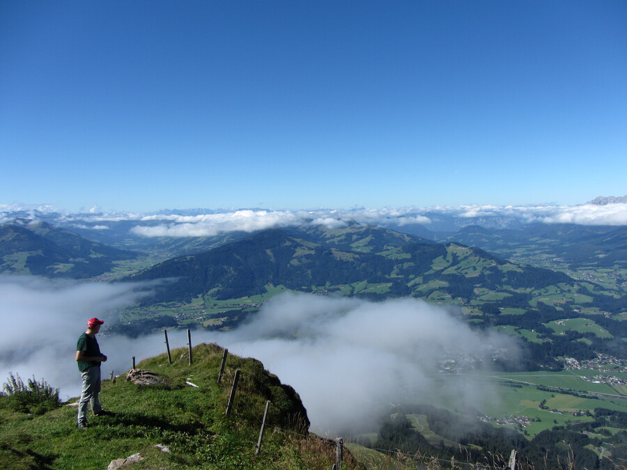 Richting St. Johann en Kufstein