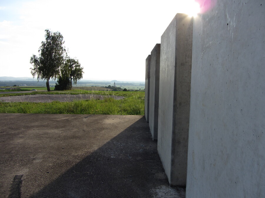 Uitzicht over het Beierse land