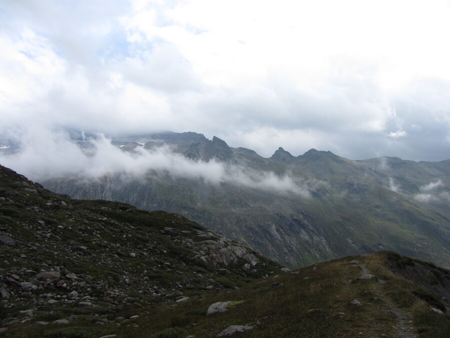 Uitzicht richting Türmljoch en Türml