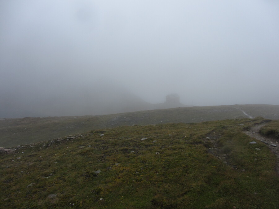 De Neue Reichenberger Hütte was ook goed te zien