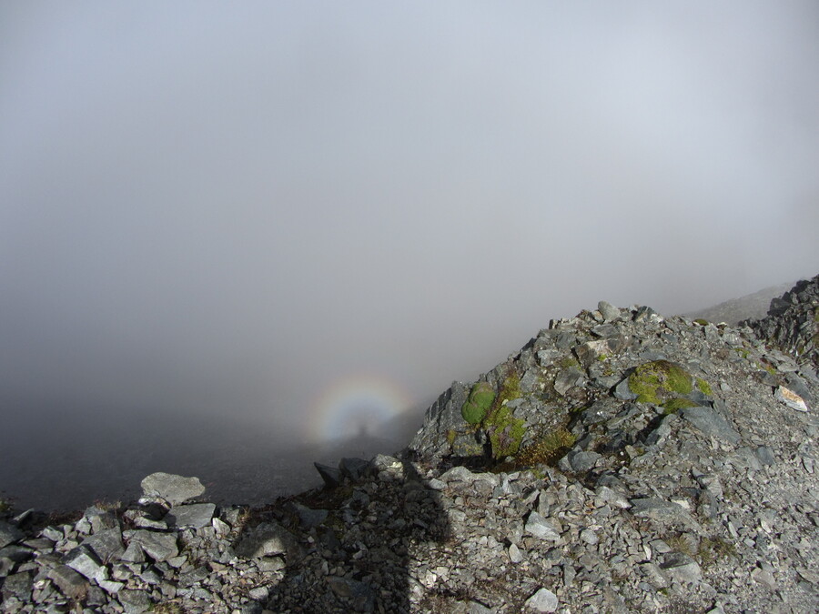 Ik had een regenboogje helemaal voor mezelf