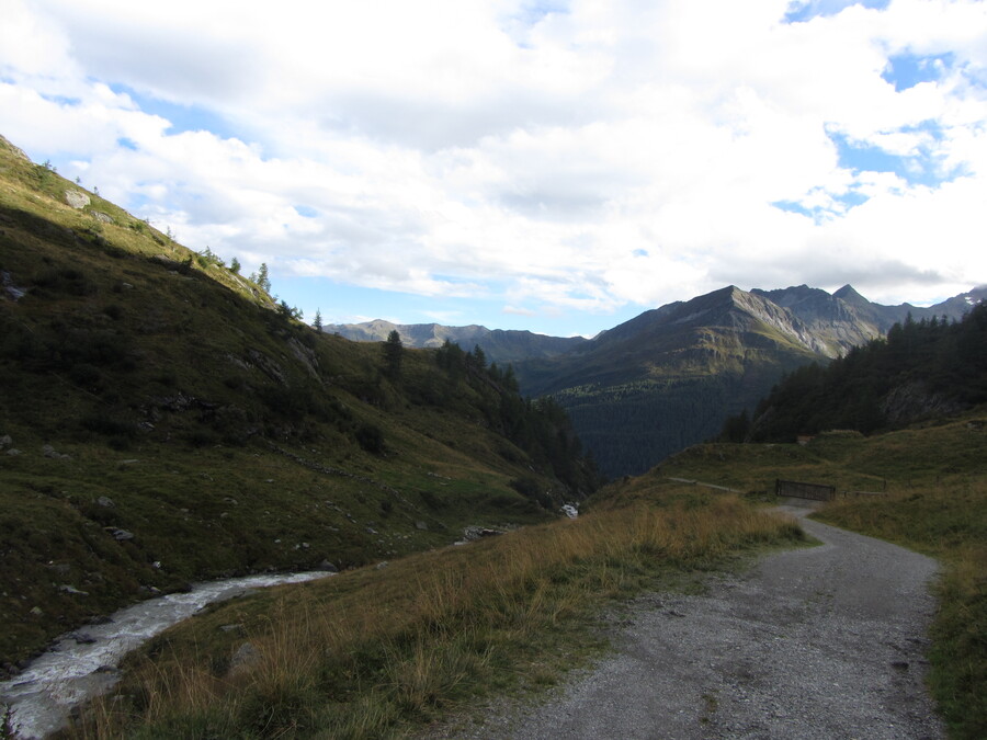 Avondzon over de Berger Kogel