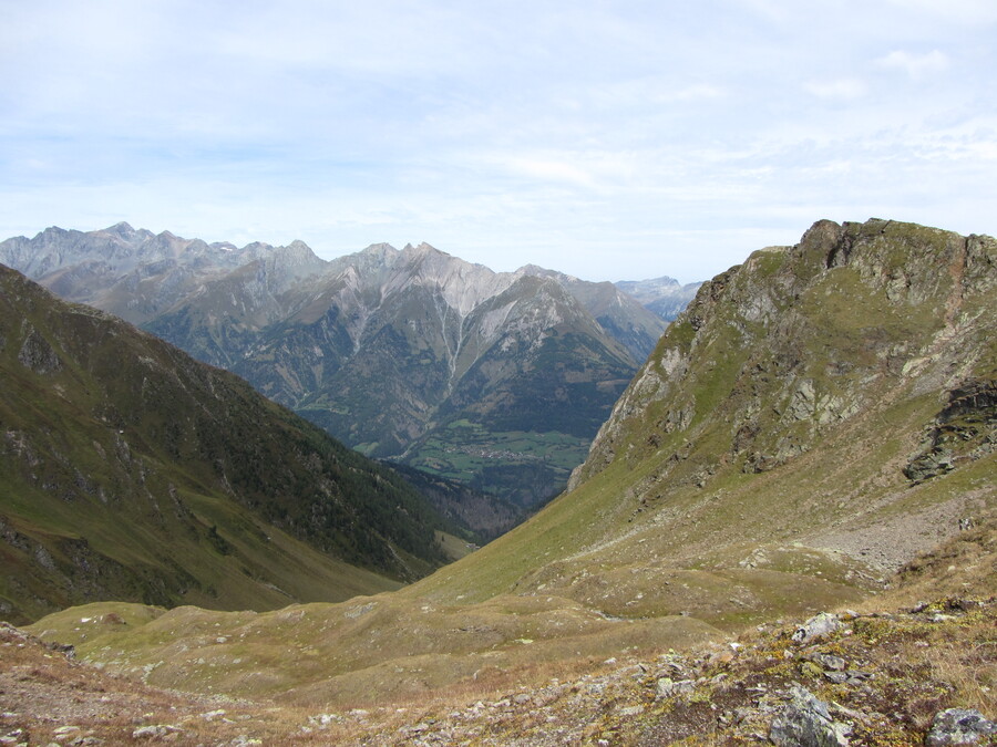 Uitzicht over het Arnitztal