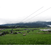 Ook de Wilder Kaiser zat in de wolken en de kabelbaan deed alsof-ie naar St. Johann ging