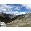 Op de Bachlenke uitzicht over het Großbachtal richting Groß Venediger