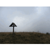 Keuzemoment bij het Wetterkreuz. Toch maar niet richting Berger Kogel maar naar de Bergerseehütte