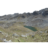 Het Hochtal achter de Lämperer met daarin verstopt de Arnitzsee