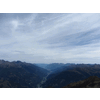 Richting Lienz waren zelfs wat bergen uit Slovenië te zien (ruim 100km ver weg)